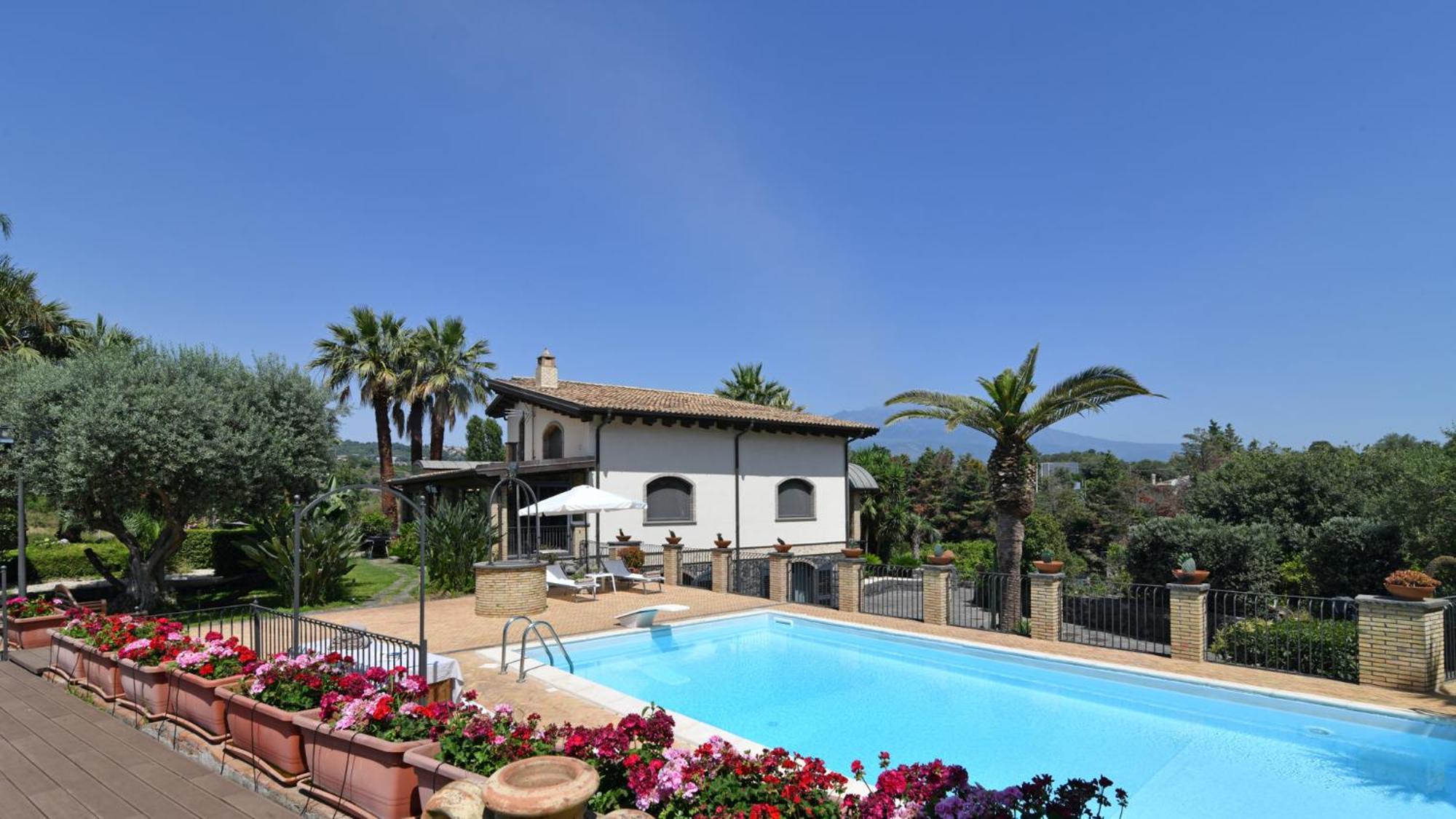 Villa Biddizza Acireale Exteriér fotografie